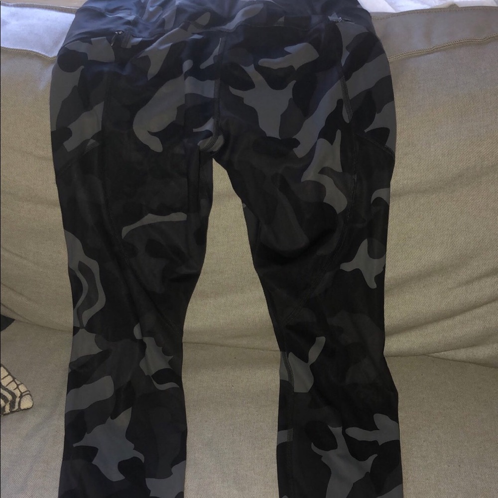 Athleta Camo leggings.
